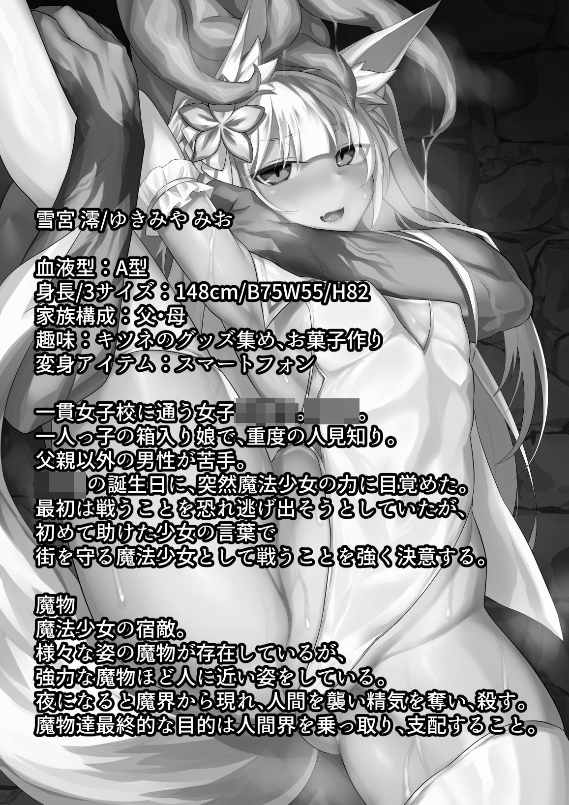 魔法少女陥落-雪宮澪の場合- 2枚目