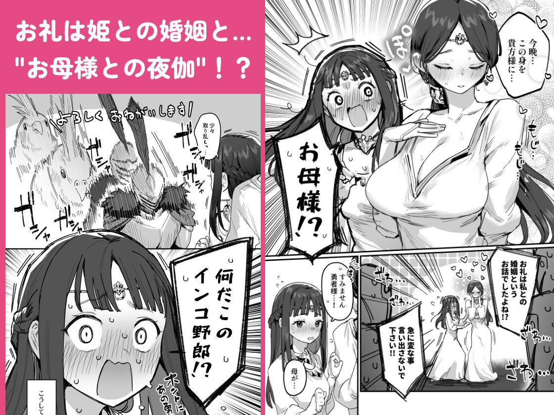 勇者と姫とお母様！？ 2枚目